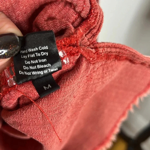 POL Corduroy Shacket Button Down Distressed Hem Fall Transitional Layering - Picture 12 of 13